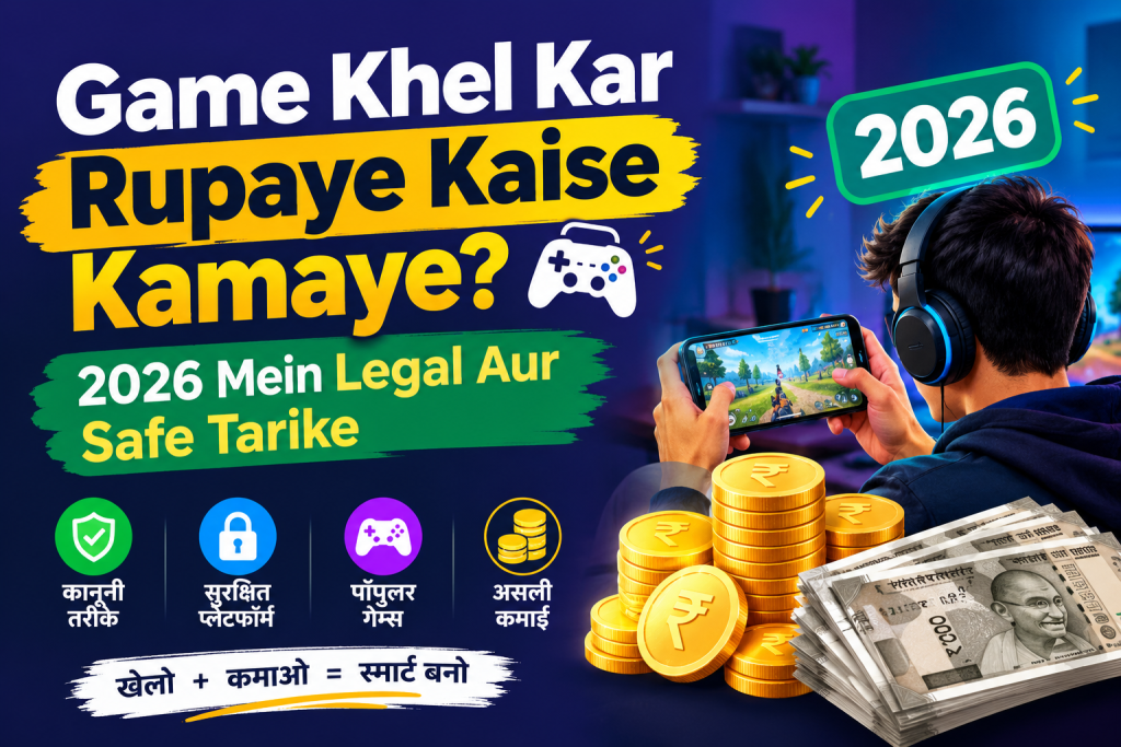 Game Khel Kar Rupaye Kaise Kamaye